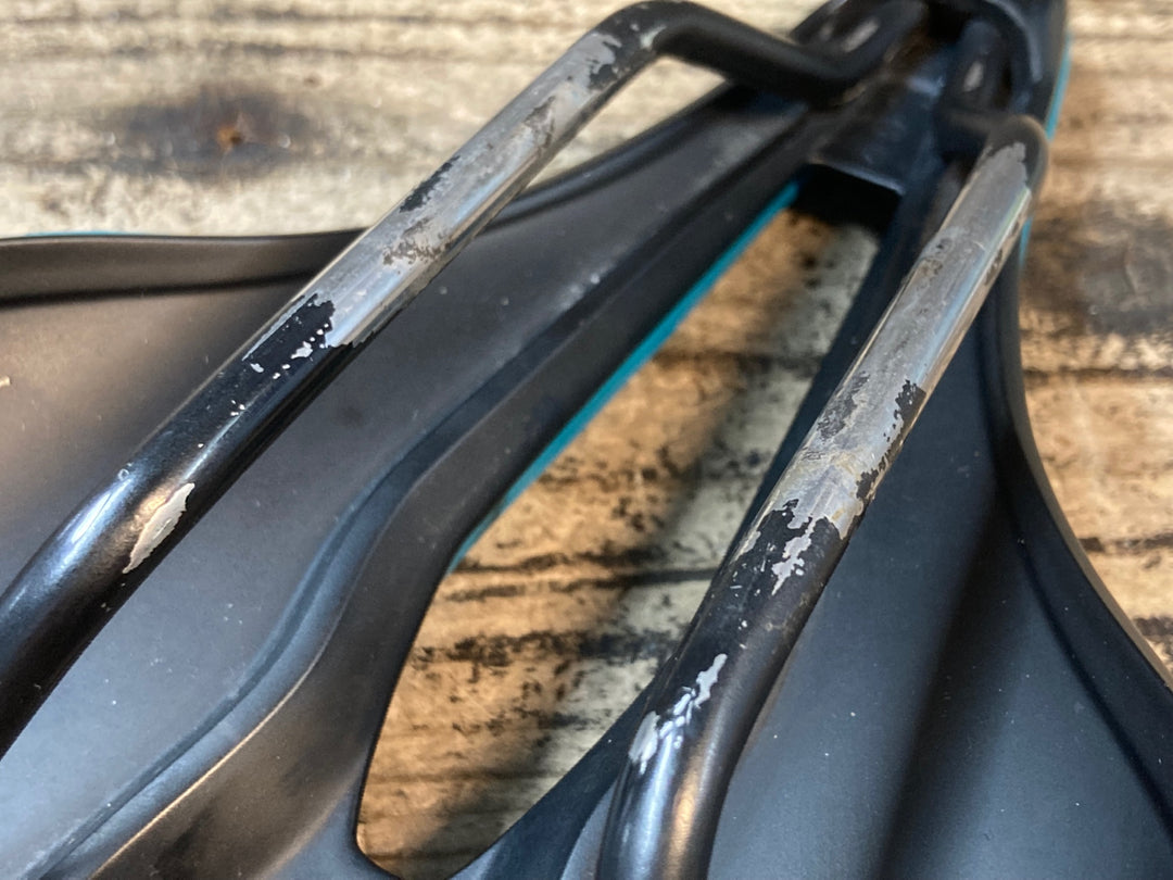 JT353 スペシャライズド SPECIALIZED パワー POWER EXPERT HOLLOW Ti サドル 緑 143mm ※傷あり