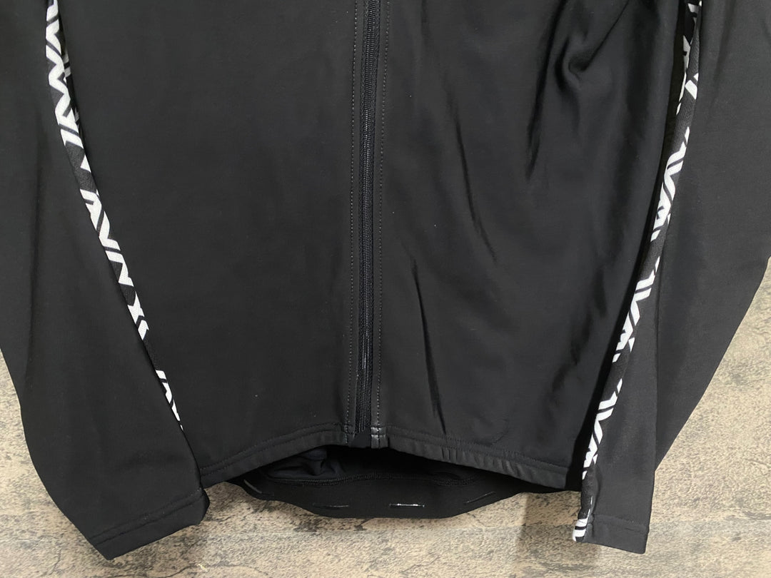KO593 アソス assos MILLE GT Spring Fall Long Sleeve Jersey 長袖 サイクルジャージ 黒 M 裏起毛