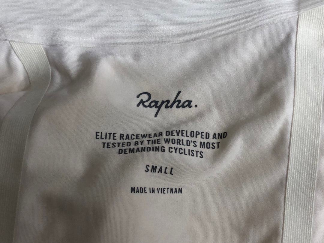 KK562 ラファ Rapha PRO TEAM JERSEY 半袖 サイクルジャージ 白 S
