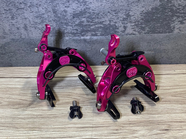 JS703 ケーンクリーク CANECREEK ee brake キャリパーブレーキ 前後セット 黒 ピンク