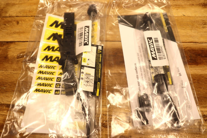 未使用品 マヴィック MAVIC キシリウム KSYRIUM SL UST アルミ チューブレス ホイールセット シマノ 12/11S ワイド 19C【さいたま浦和店】