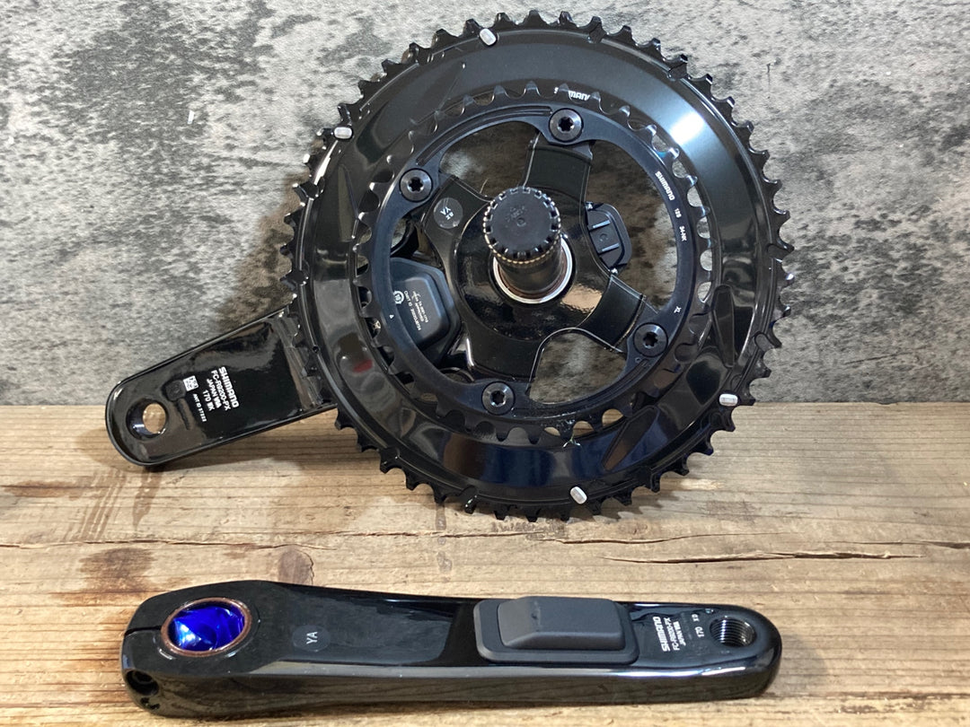 KE927 シマノ SHIMANO デュラエース DURA-ACE FC-R9200PX 170mm 52/36T 11S 両足計測パワーメーター 未使用 接続確認済み