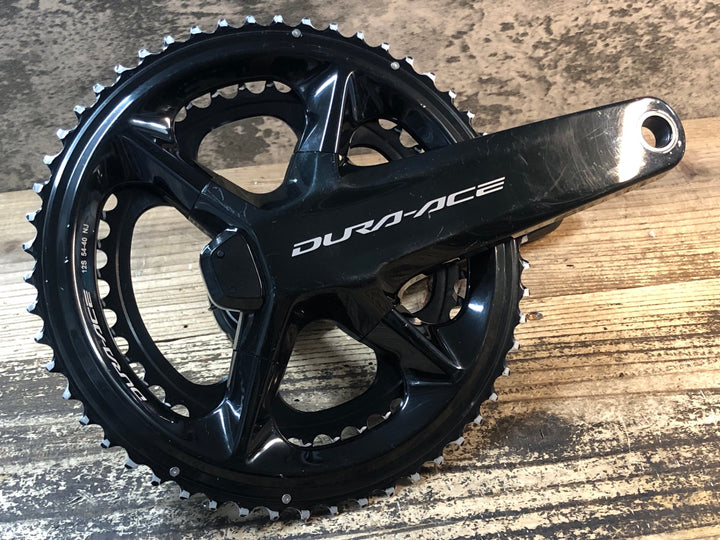 JK997 シマノ SHIMANO デュラエース DURA-ACE FC-R9200-P 54/40 172.5mm パワーメーター付き クランクセット ※通電確認済