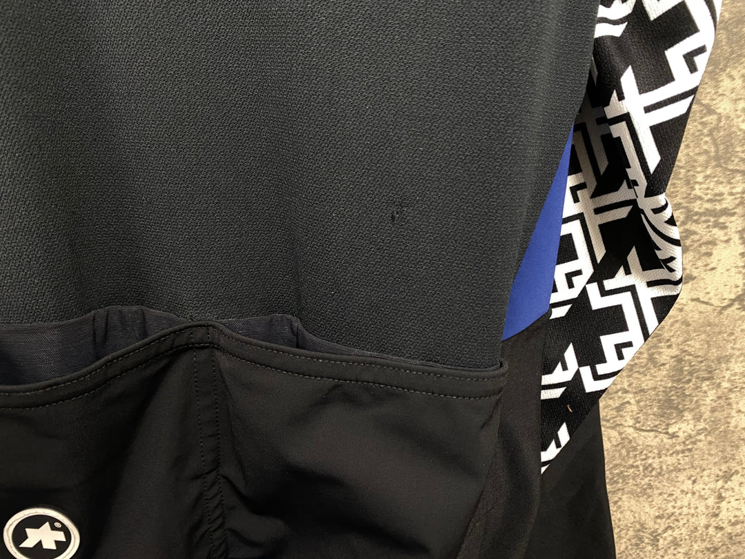 KR257 アソス Assos Mille GT Spring Fall Jacket 長袖 サイクルジャケット ネイビー 黒 M