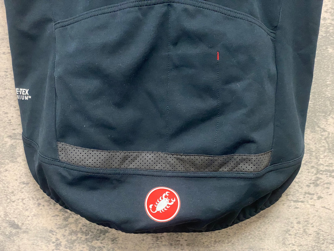 KG543 カステリ CASTELLI GABBA 半袖 サイクルジャケット 黒 S GORE TEX INFINIUM