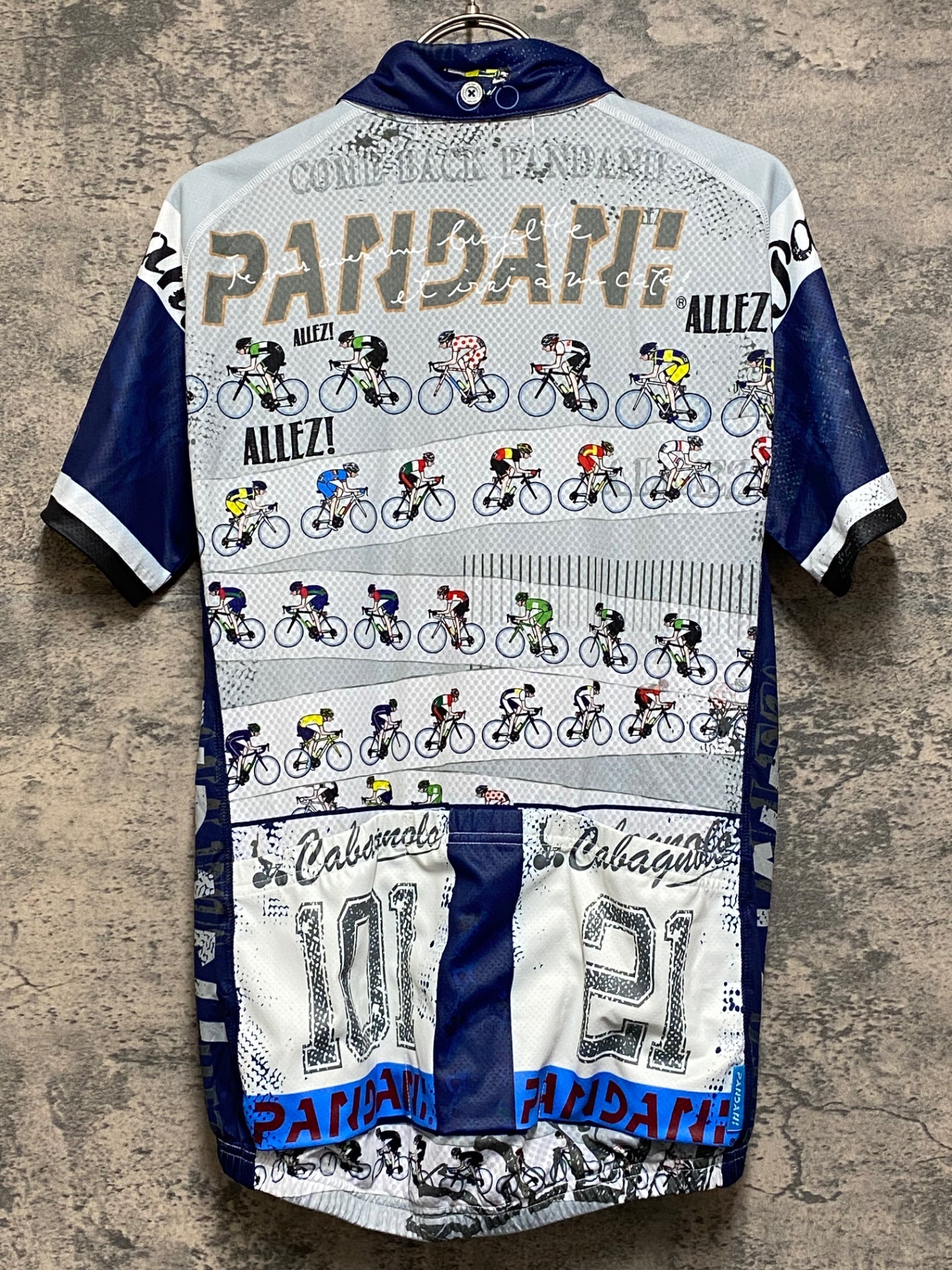 JR212 パンダーニ pandani 半袖サイクルジャージ M 白紺 – BICI AMORE
