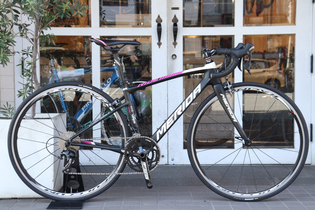 【小柄な方にオススメサイズ！】 メリダ MERIDA ライド RIDE 3100 2016モデル 42サイズ シマノ 105 5800 MIX 11S カーボン ロードバイク 【横浜店】