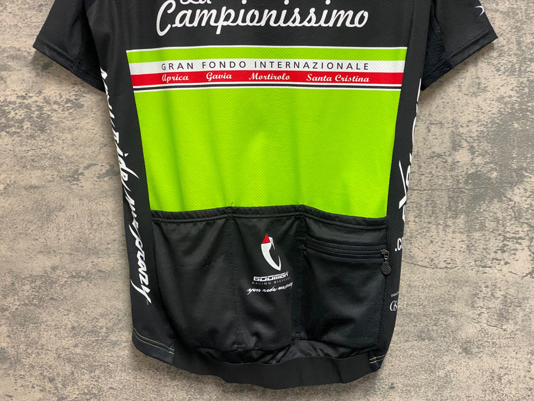 JV141 アソス ASSOS FAGNANO REPUBLIC 半袖 サイクルジャージ 緑 M