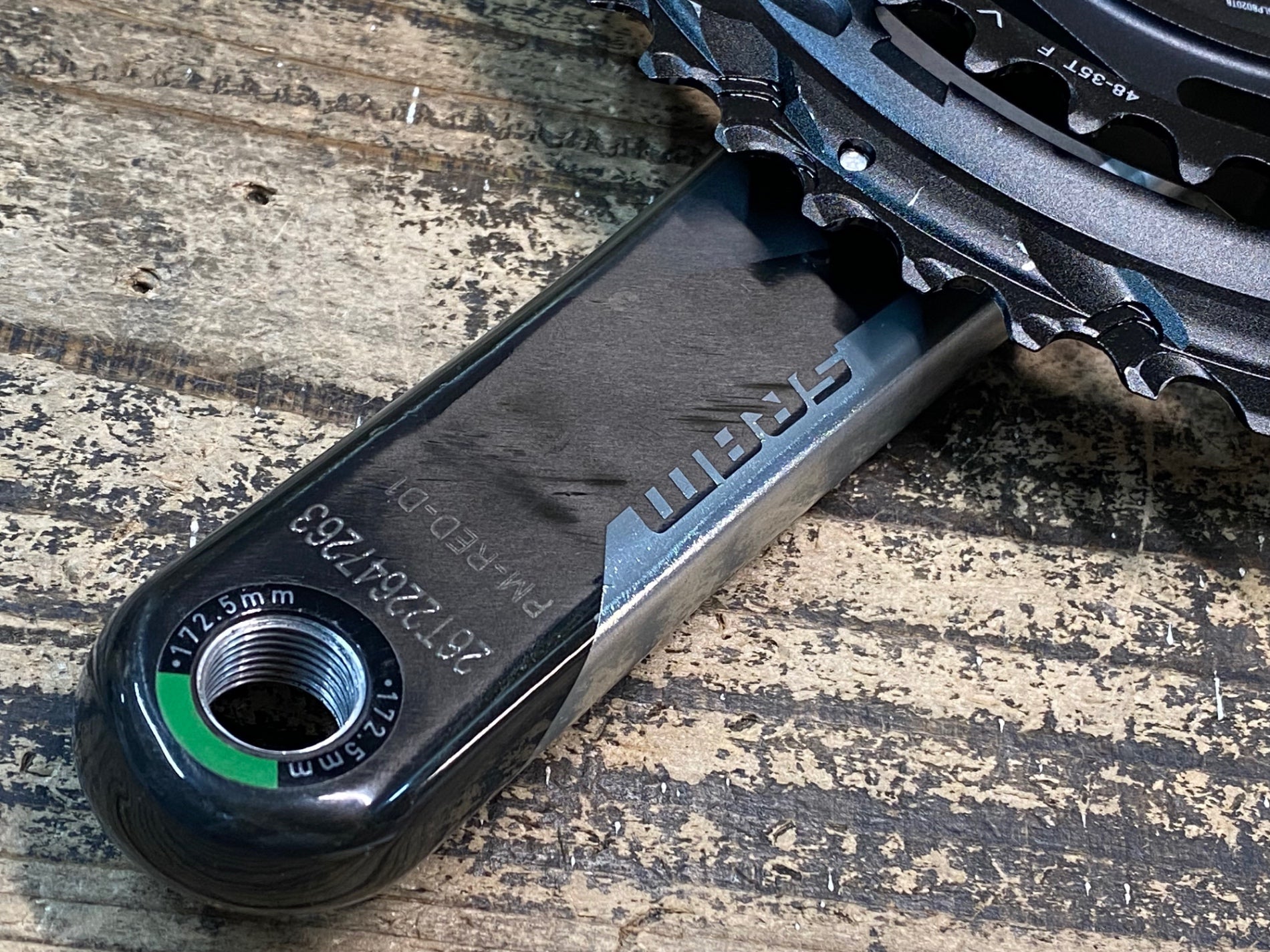 JK388 スラム SRAM Red AXS Power Meter DUB クランクセット 2x 48/35T