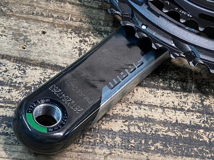 JK388 スラム SRAM Red AXS Power Meter DUB クランクセット 2x 48/35T-172.5mm