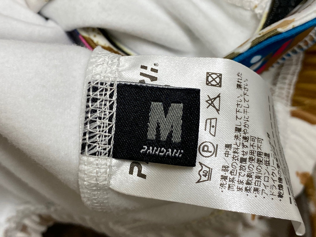 JR211 パンダーニ pandani 長袖サイクルジャージ 白茶 M 裏起毛