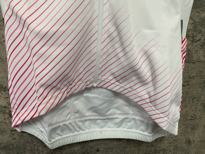 JW013 レリック reric Women's Himalia SS Jersey 半袖サイクルジャージ M 白 レディース