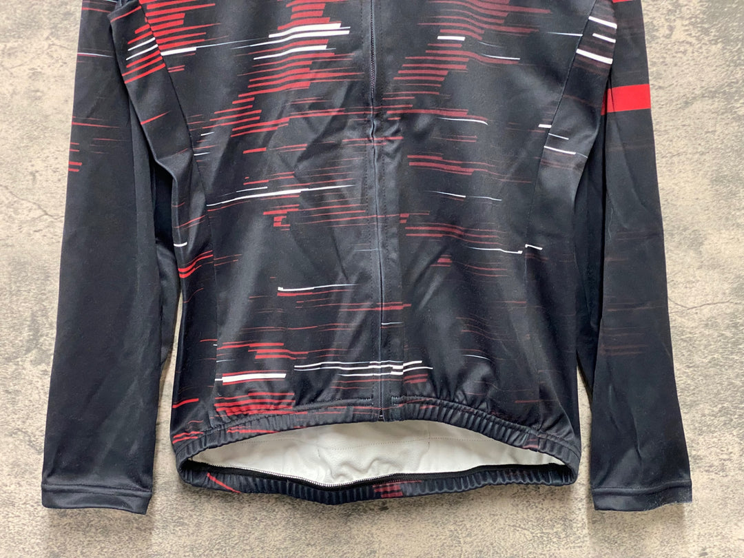 KC269 パールイズミ PEARL iZUMi 長袖 サイクルジャージ 黒 M 裏起毛 THERMODRESS NEO