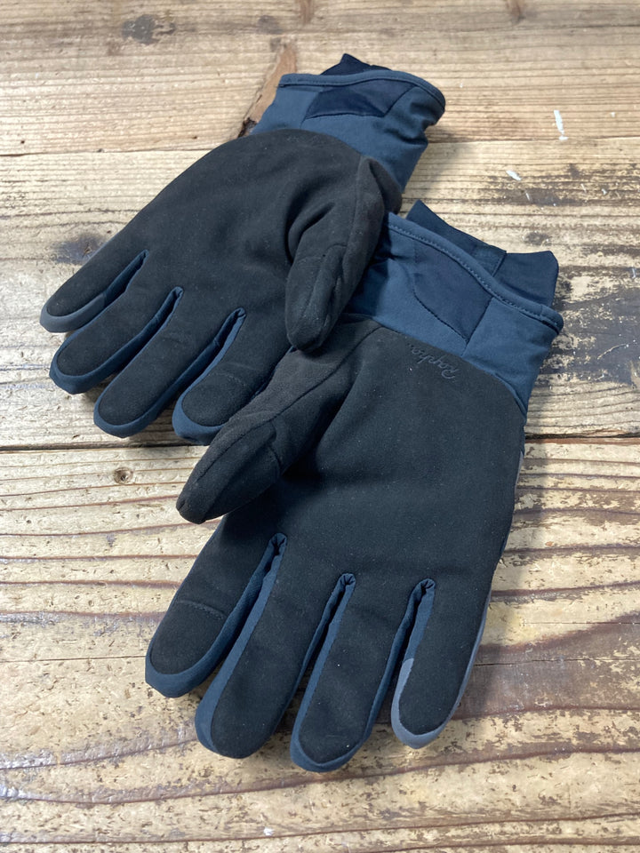 KK263 ラファ Rapha GORE-TEX INSULATED WATER PROOF GROVE 長指 グローブ 濃紺 M 裏起毛 ※タグカット