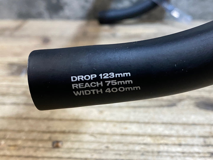 KD702 スペシャライズド SPECIALIZED SHALLOW BEND アルミ ドロップハンドル Φ31.8 エンドC-C400mm