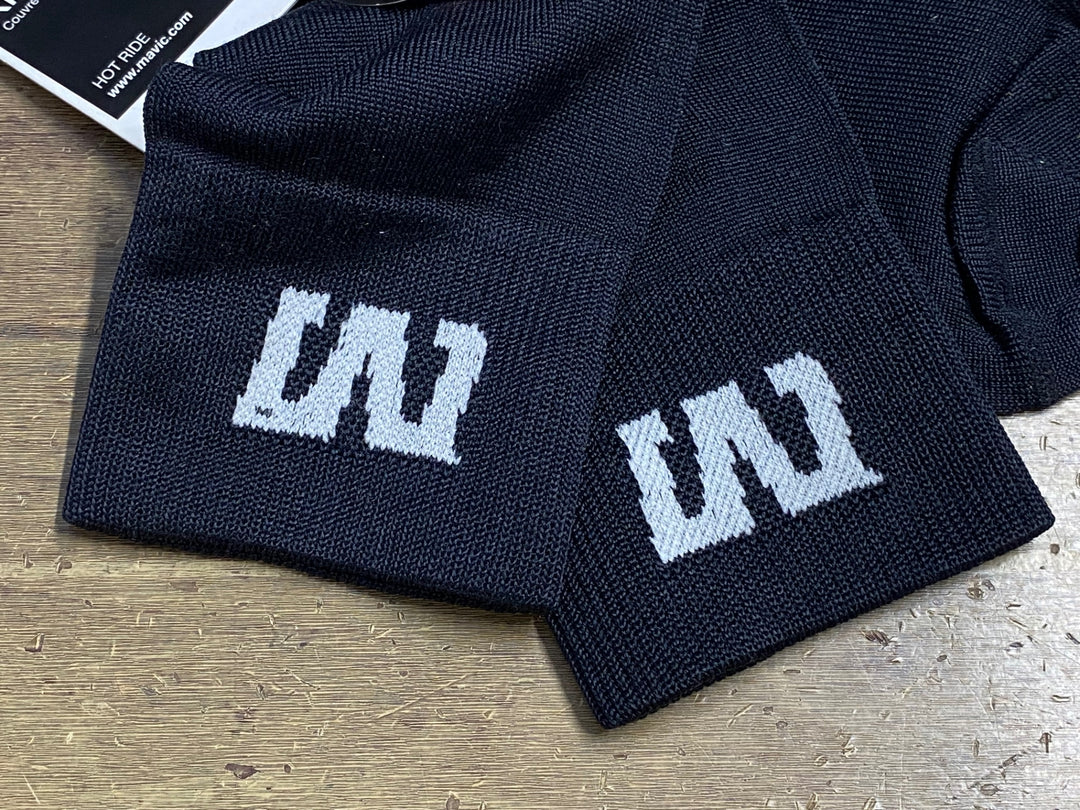 JV602 マヴィック MAVIC KNIT SHOE COVER シューズカバー 黒 S