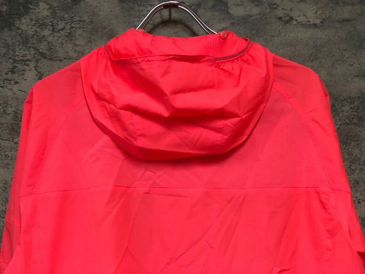 KM123 ラファ Rapha COMMUTER LIGHTWEIGHT JACKET サイクルジャケット ピンク S ※袖小汚れ