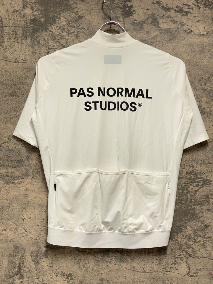 KJ294 パスノーマルスタジオ PAS NORMAL STUDIOS Essential Jersey 半袖 サイクルジャージ 白 M