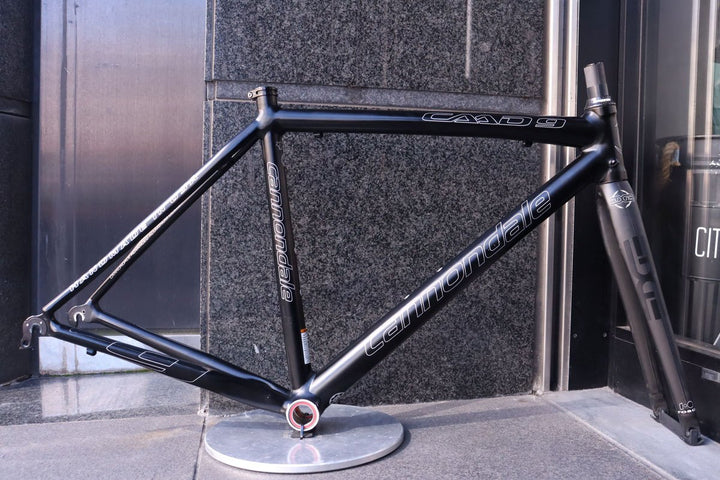 キャノンデール Cannondale CAAD9 2010モデル 48サイズ EDGEフォーク仕様 アルミ ロードバイク フレームセット 【東京南麻布店】