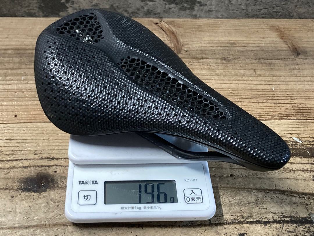 KF499 スペシャライズド SPECIALIZED S-WORKS POWER WITH MIRROR SADDLE サドル 143mm カーボンレール ※中央部繊維切れのためジャンク