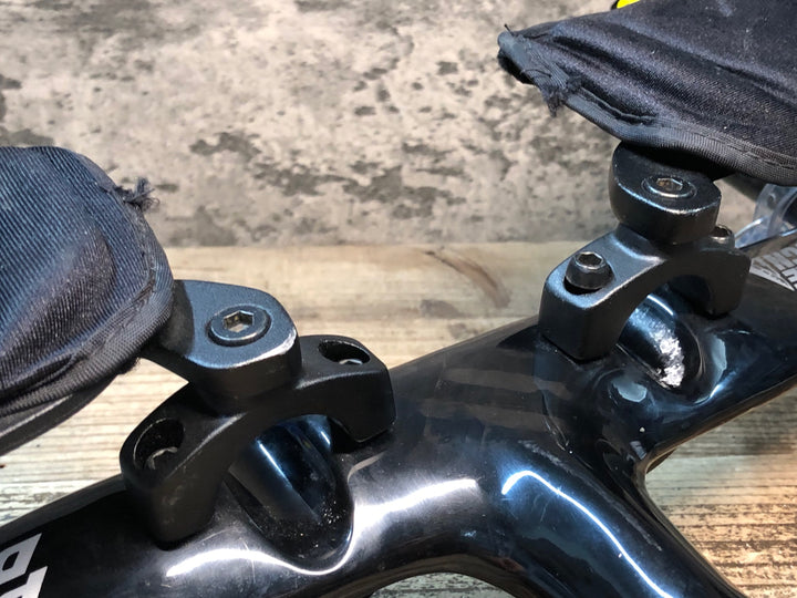 JF525 プロファイルデザイン PROFILE DESIGN カーボン ステム一体型ベースバー TT エンドC-C 400mm 突き出し100mm OS