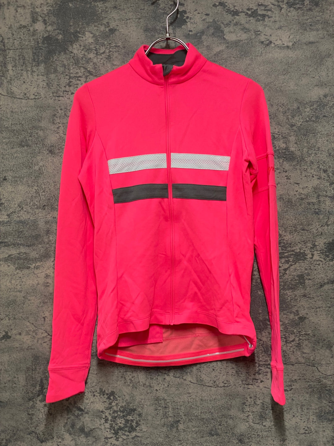 KA061 ラファ Rapha WOMEN'S LONG SLEEVE BREVET JERSEY Ⅱ 長袖 サイクルジャージ ピンク レディース XS