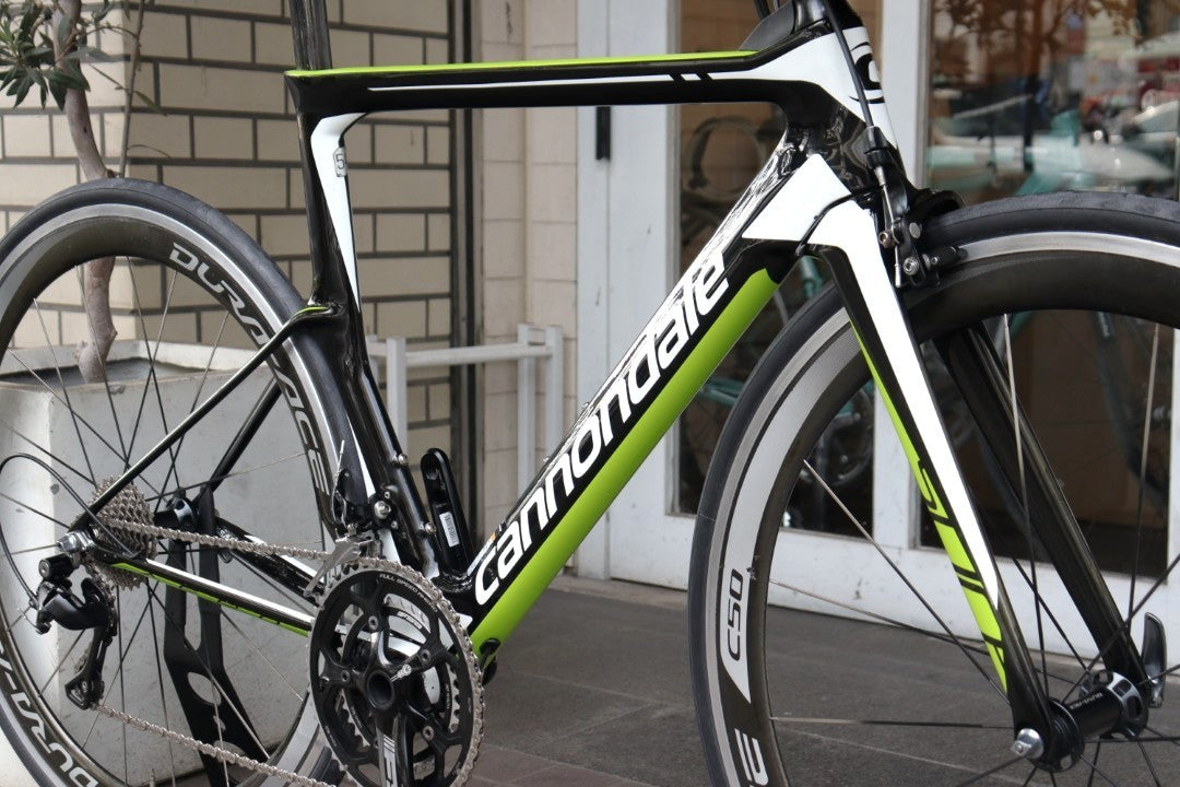 キャノンデール CANNONDALE スライス SLICE 2015モデル 54サイズ シマノ 105 5800 MIX 11S カーボン TTバイク 【横浜店】