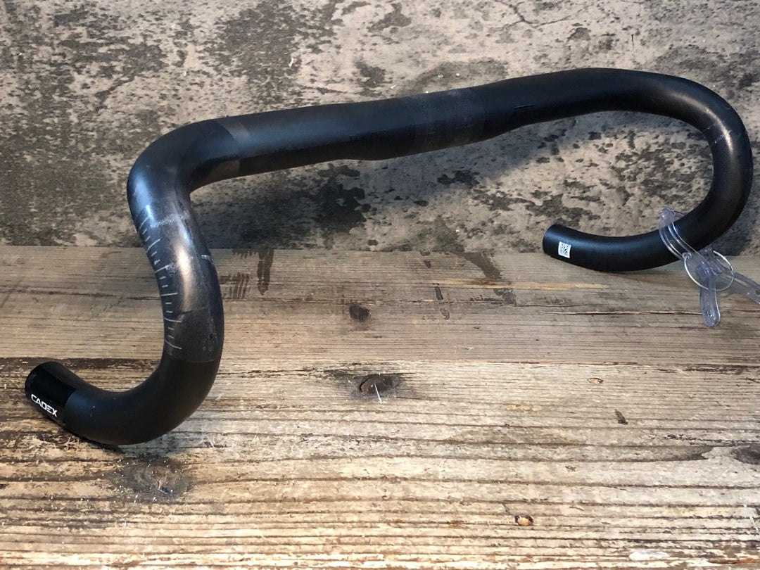 JQ862 カデックス CADEX レースハンドルバー Race Handlebar カーボン ドロップハンドル Φ31.8 ブラケットC-C400mm