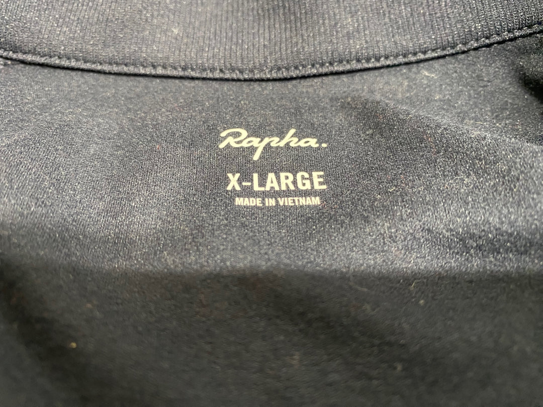 KH017 ラファ Rapha CORE LONG SLEEVE JERSEY 長袖 サイクルジャージ 紺 XL