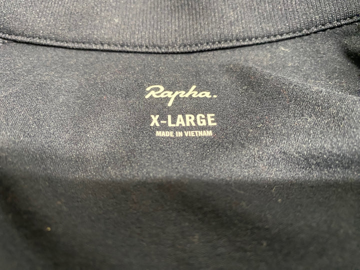 KH017 ラファ Rapha CORE LONG SLEEVE JERSEY 長袖 サイクルジャージ 紺 XL