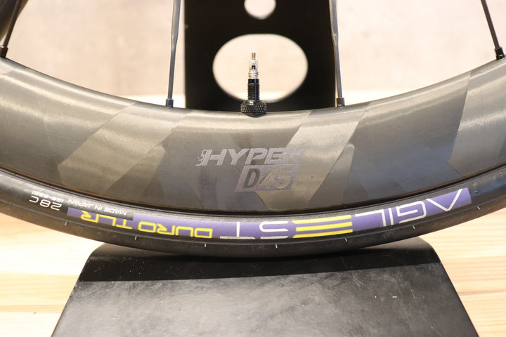 ウィンスペース WINSPACE ルン ハイパー LUN HYPER D45 カーボン チューブレスレディ ホイールセット シマノ 11S/12S 【さいたま浦和店】