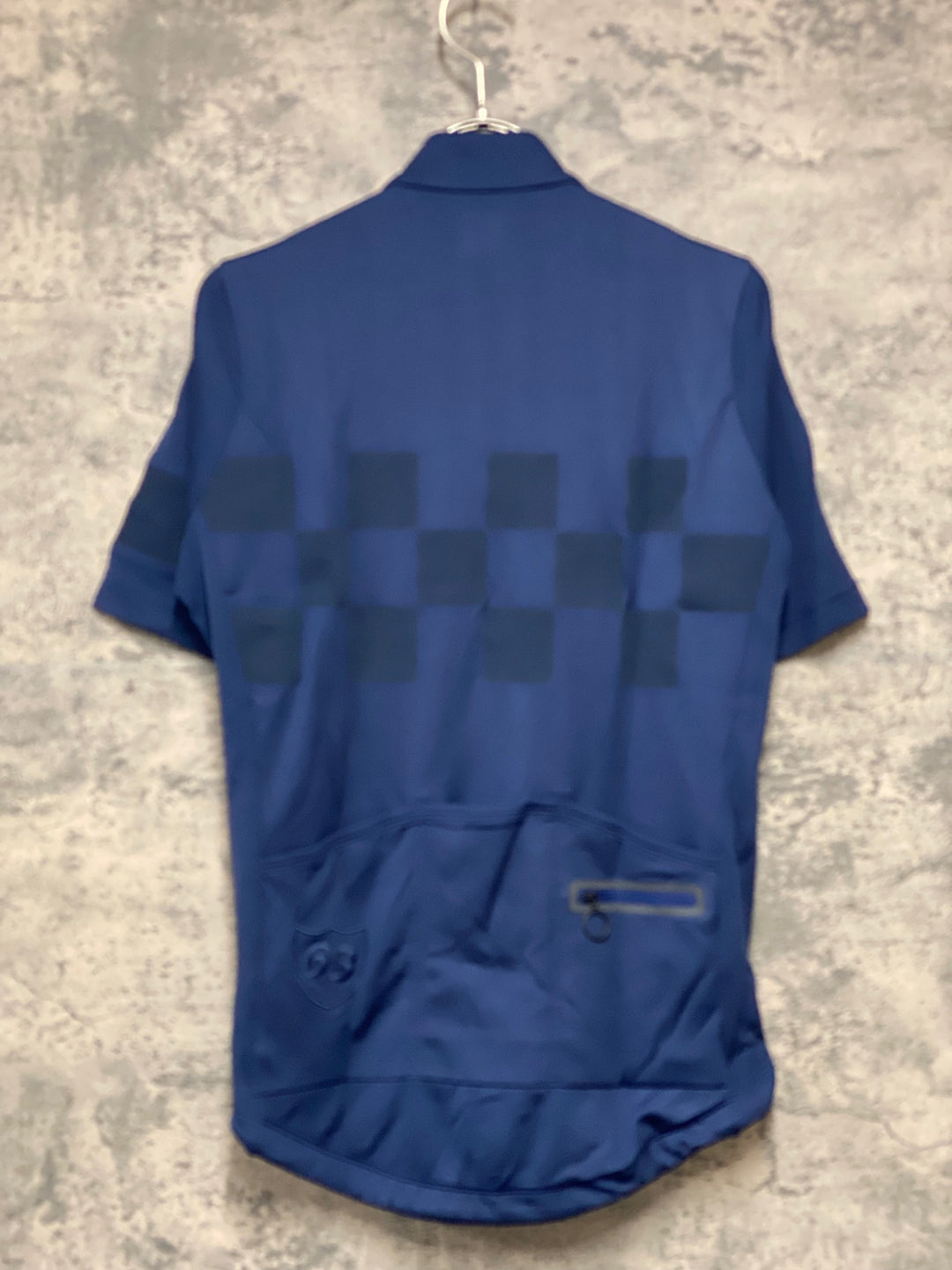 KH995 ラファ Rapha CHECK JERSEY 半袖 サイクルジャージ 紺 S