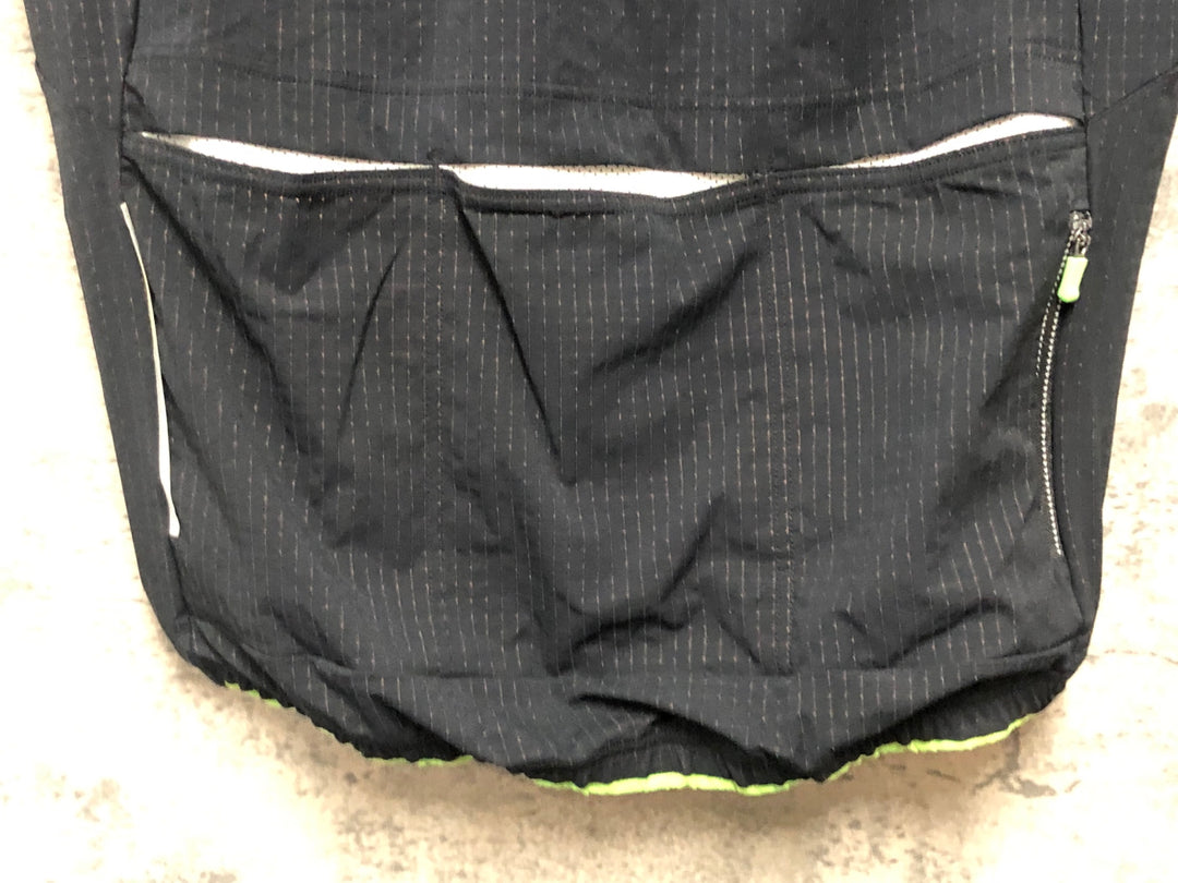 KP579 Q36.5 半袖 サイクルジャージ 黒 M