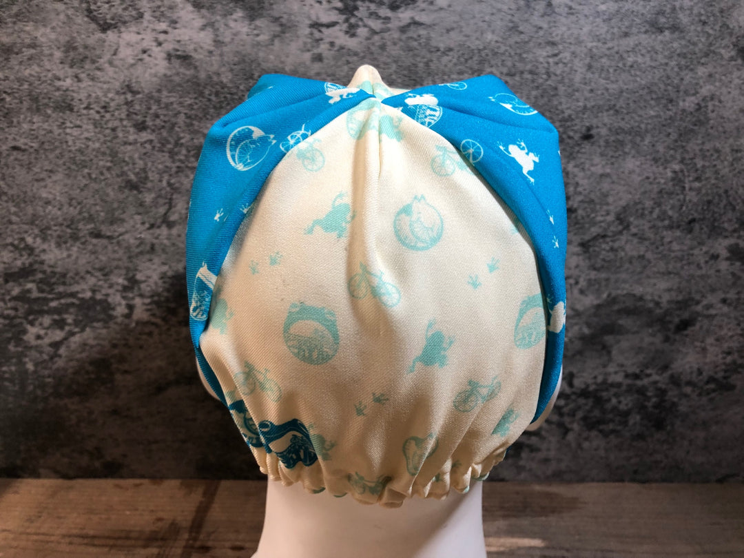 KG249 バレット VALETTE サイクルキャップ 白 水 M 虹