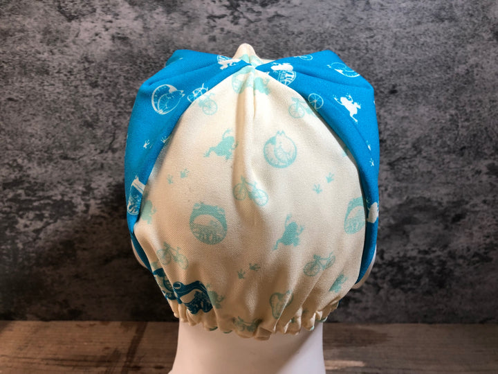 KG249 バレット VALETTE サイクルキャップ 白 水 M 虹