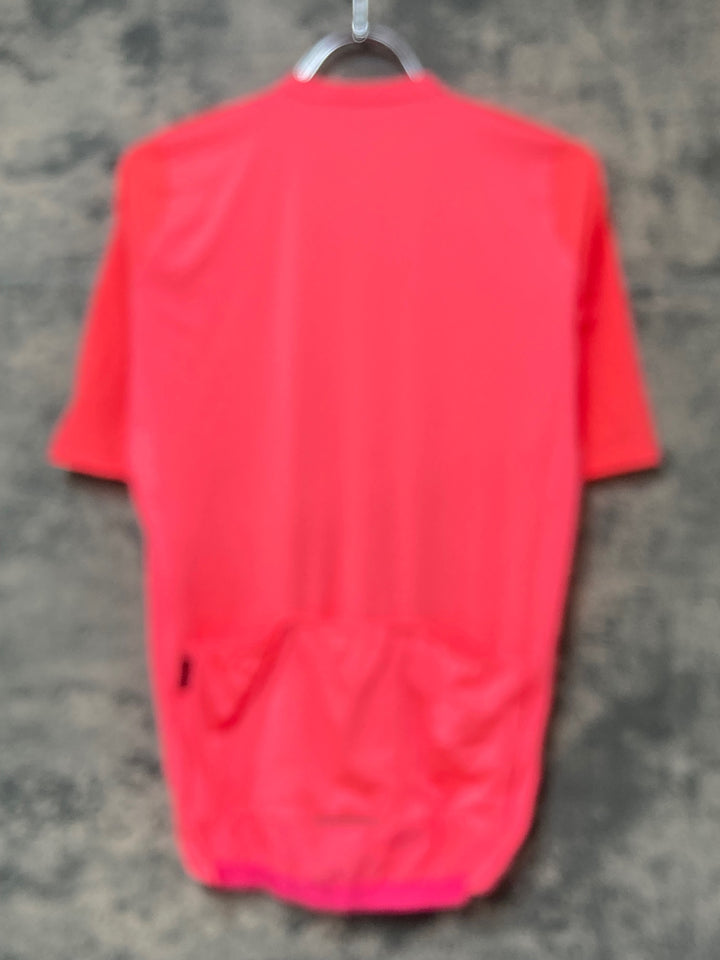 JD543 ラファ RAPHA PRO TEAM SHORT SLEEVE AERO JERSEY サイクルジャージ 半袖 ピンク L