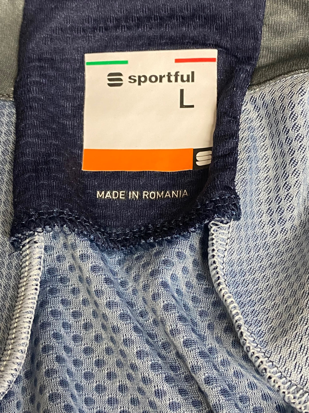 JV149 スポーツフル sportful 半袖 サイクルジャージ 黒 L