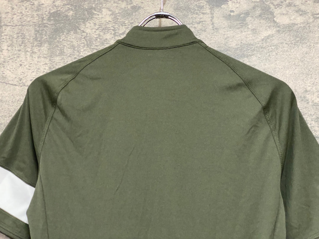 JJ321 ラファ Rapha CORE JERSEY 半袖サイクルジャージ 濃緑 S