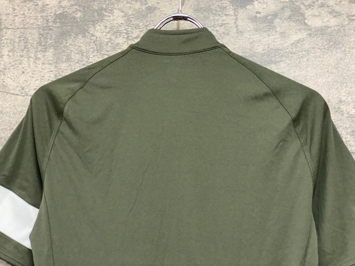 JJ321 ラファ Rapha CORE JERSEY 半袖サイクルジャージ 濃緑 S