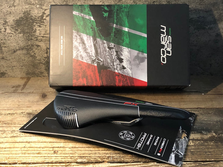 JR317 サンマルコ san marco Regale CARBON FX PROTEK サドル 黒 NARROW CARBON レール