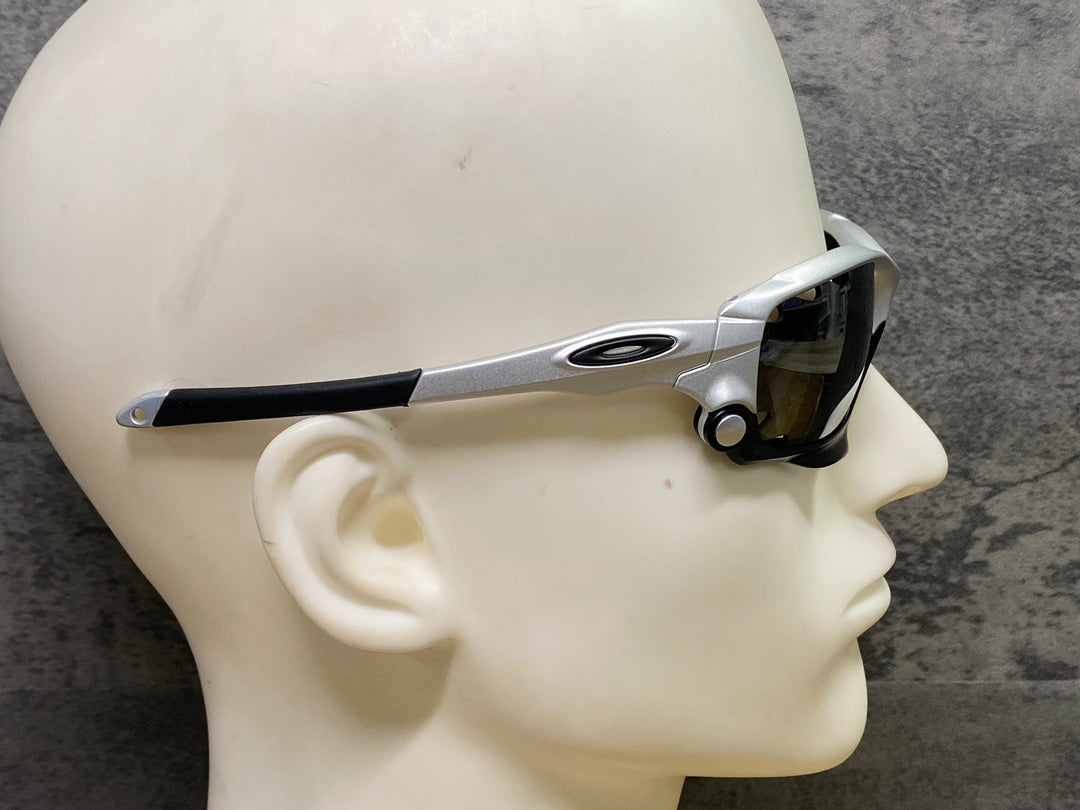 JN144 オークリー OAKLEY Racing Jacket サングラス アイウェア 黒 グレー レンズブラック