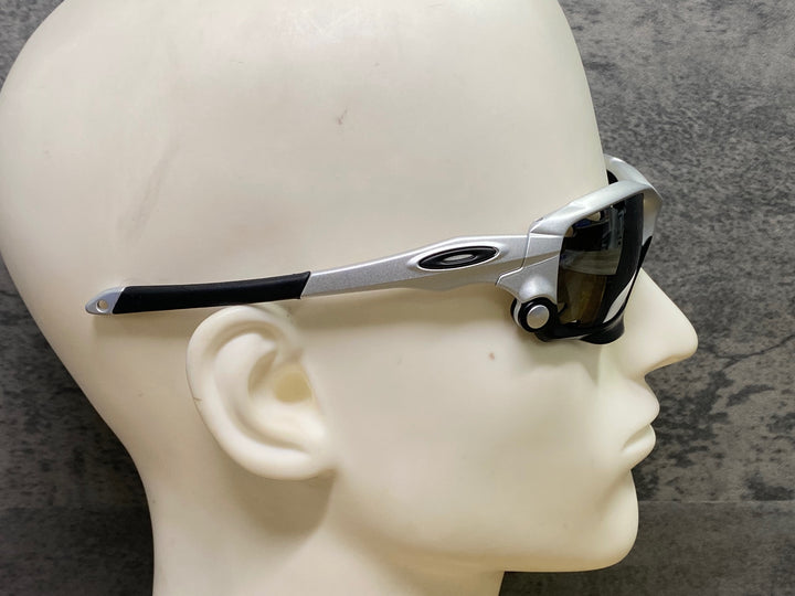 JN144 オークリー OAKLEY Racing Jacket サングラス アイウェア 黒 グレー レンズブラック