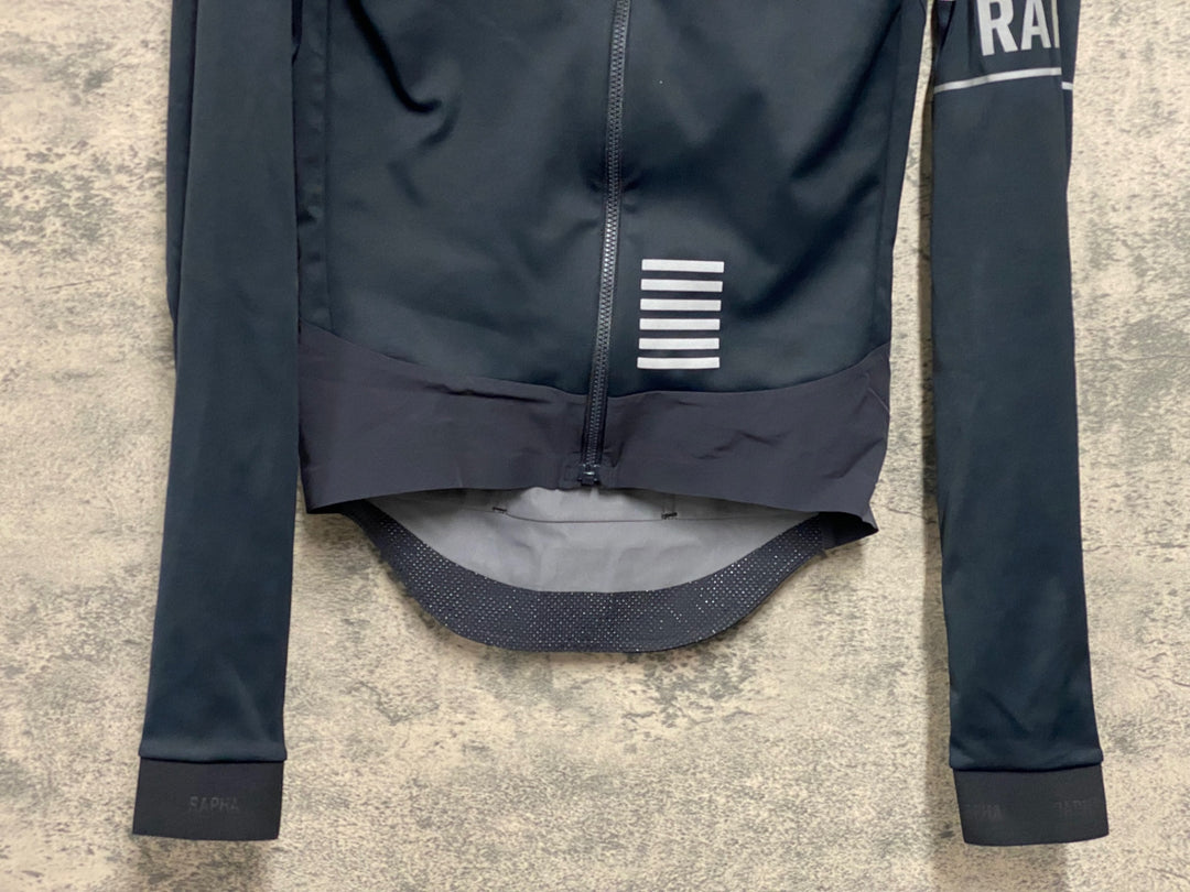 JW751 ラファ Rapha PRO TEAM LONG SLEEVE INFINIUM JERSEY 長袖 サイクルジャージ 紺 XS