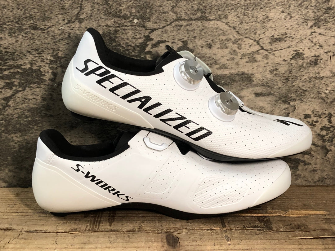 JT598 スペシャライズド SPECIALIZED S-WORKS TORCH ビンディングシューズ 白 EU42