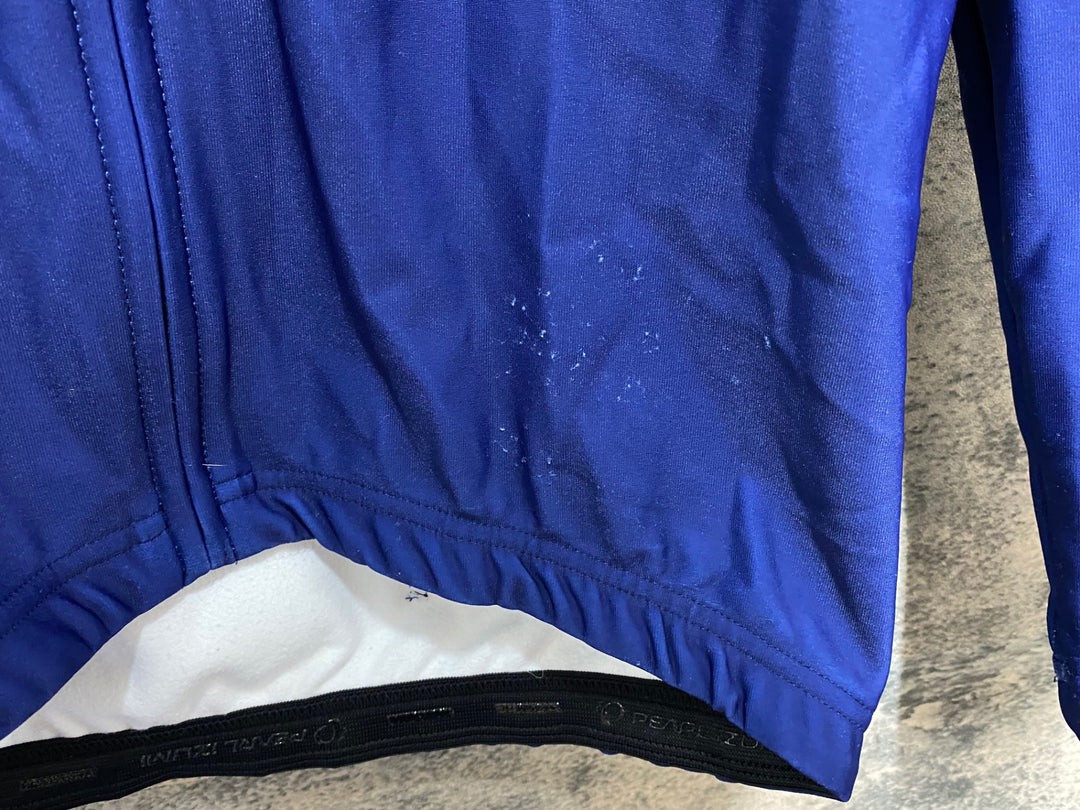 JZ045 パールイズミ PEARL iZUMi 長袖 サイクルジャージ 紺 S
