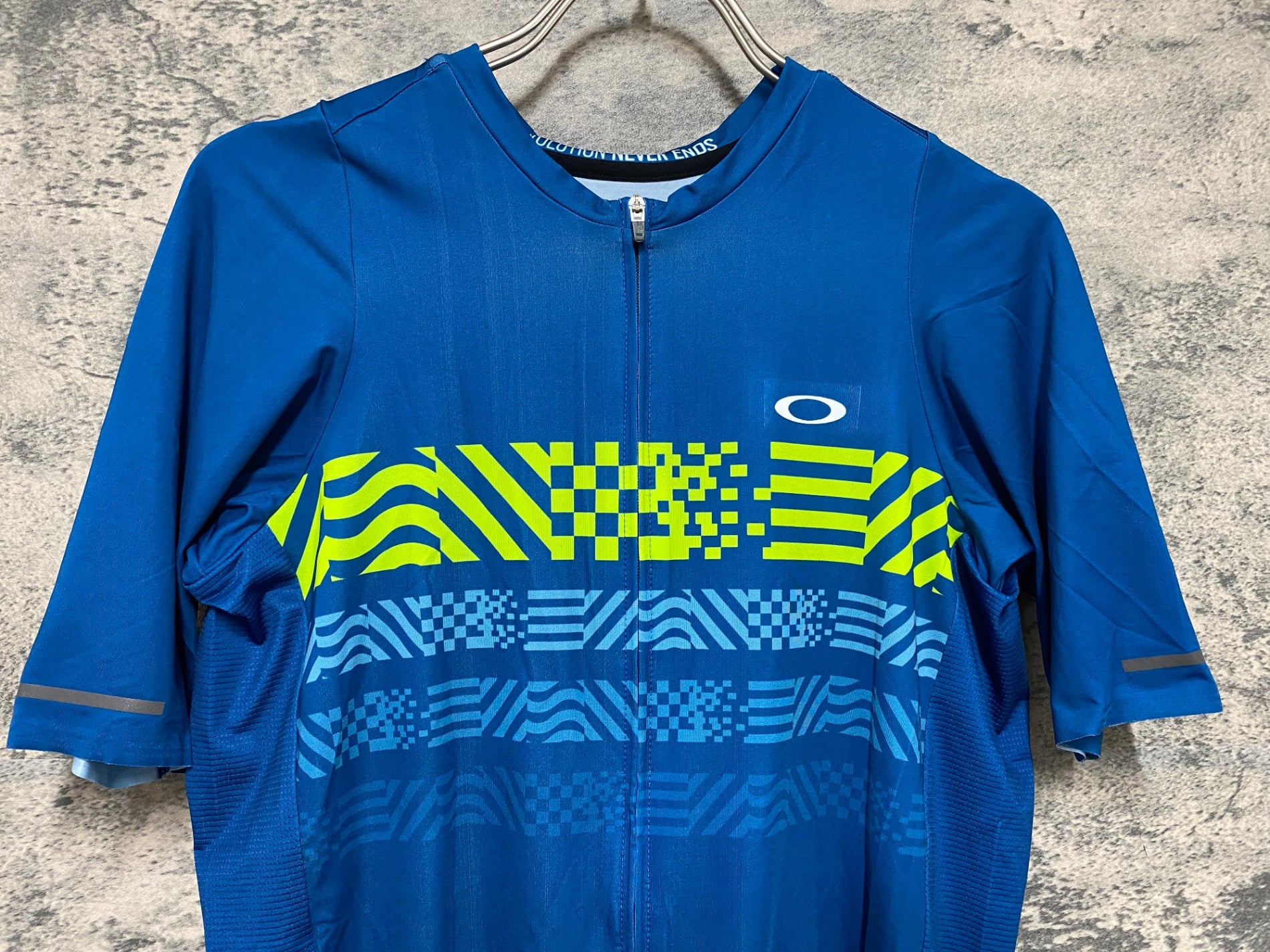 JN206 オークリー OAKLEY 半袖 サイクルジャージ 青 M CORE FIT – BICI
