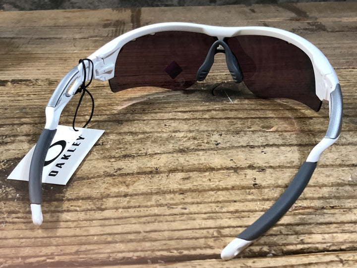 KJ389 オークリー OAKLEY RADAR LOCK PATH VENTED サングラス アイウェア 白 PRIZM ROAD