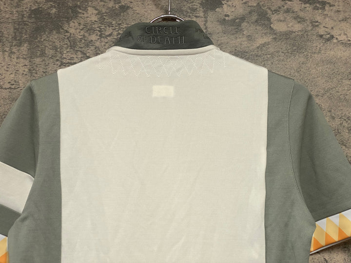 JI229 ラファ Rapha CIRCLE OF DEATH JERSEY 半袖 サイクルジャージ 白 M