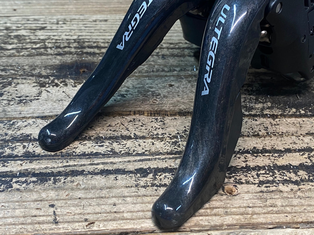 JL060 シマノ SHIMANO アルテグラ ULTEGRA ST-6700 STIレバー 左右セット 2x10S ネームプレート欠品 左ブラケットカバー欠品