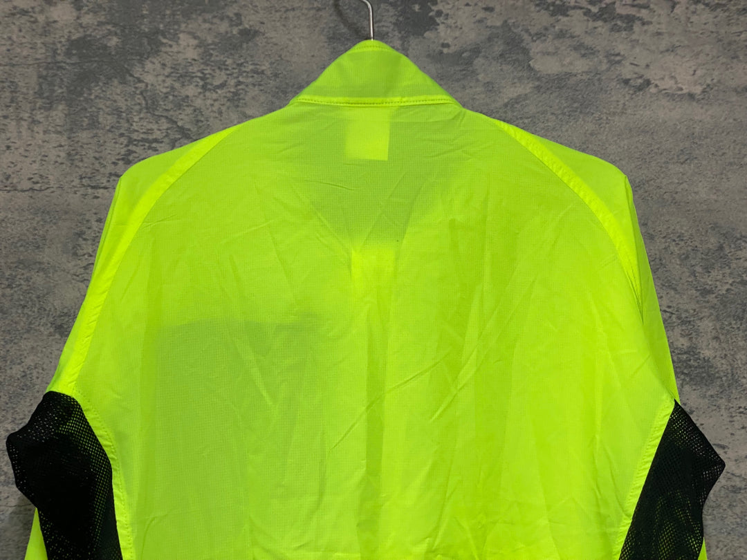 JS543 ボントレガー BONTRAGER RACE WINDSHELL JACKET 長袖 ウインドブレイカー 黃 USA:S EU:M